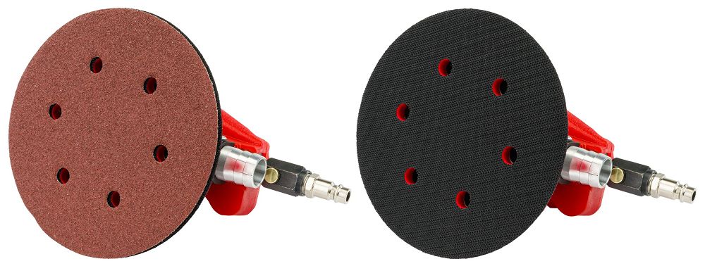 Pneumatická excentrická bruska Powermat RTSMO0111 – ukázka použití