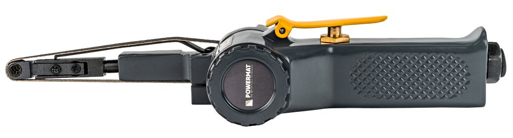 Pneumatická pásová bruska PM-PST-330T – bočný pohled