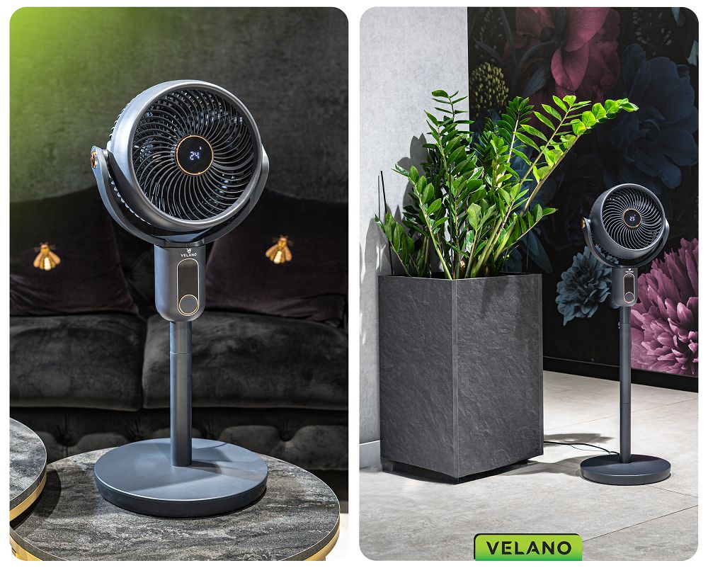 Podlahový ventilátor Velano VELWEP0013 — ovládací panel