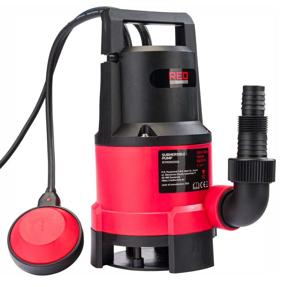 Ponorné čerpadlo Powermat RTPDW0050 — detail motoru