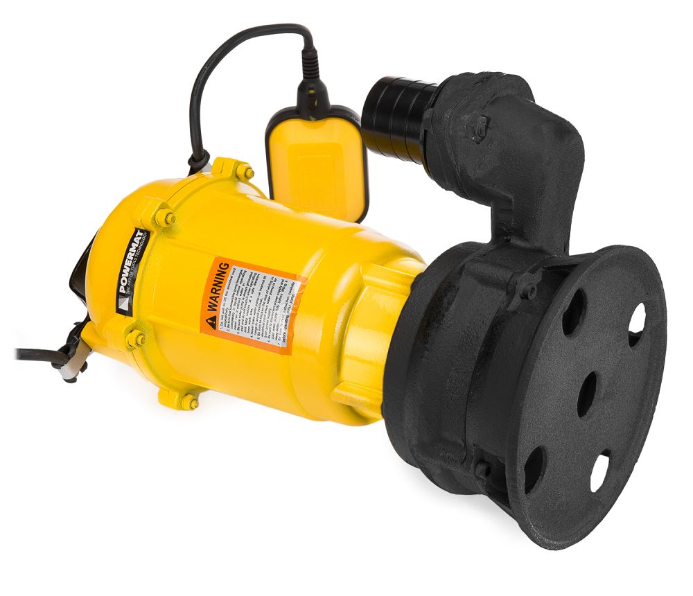 Ponorné kalové čerpadlo Powermat PM-PDS-3000P – drtič nečistot