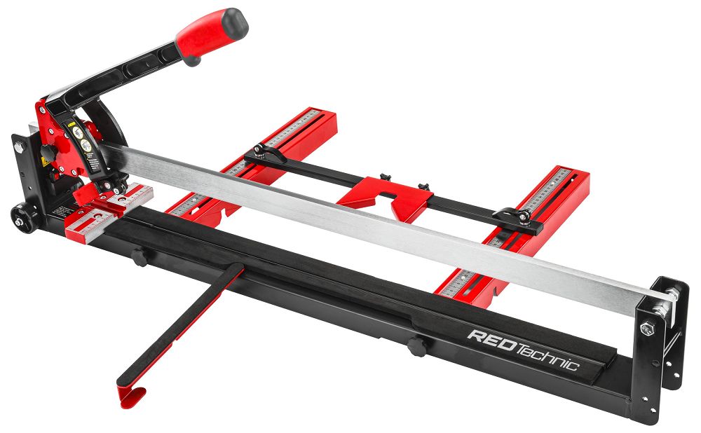 Řezačka na dlažbu 800 mm Powermat – detail vodící lišty