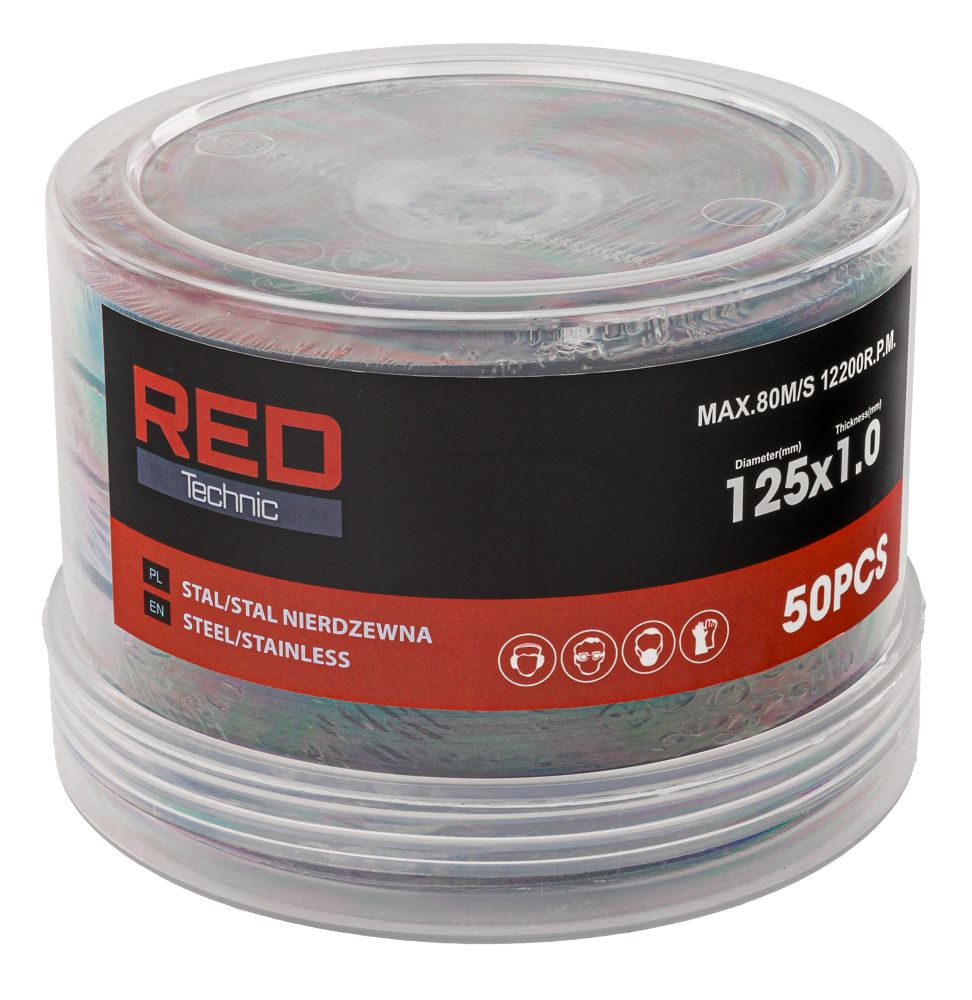 Řezný kotouč na kov 120 mm Powermat RTTDM0102 – označení a rozměry