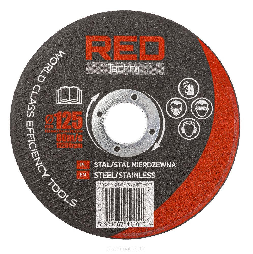Řezný kotouč na kov 120 mm Powermat RTTDM0102 – celkový pohled