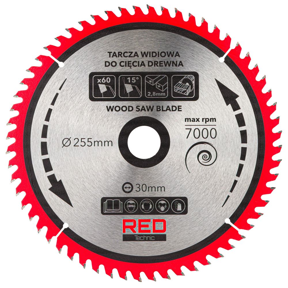 Sada 5 kotoučů 255/30 mm Powermat – kotouč 60 zubů