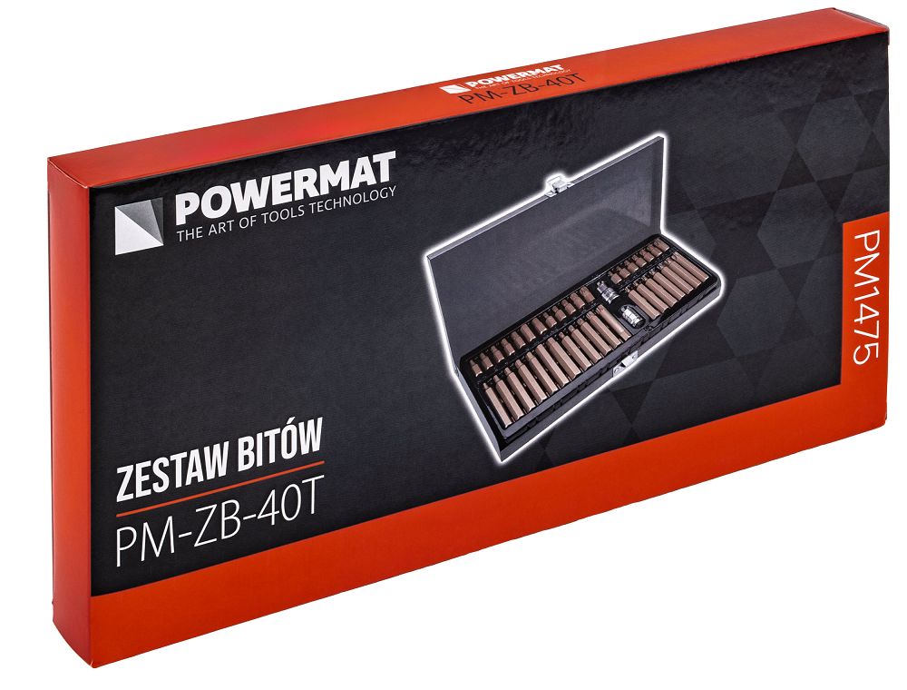 Sada bitů Powermat PM-ZB-40T – kovová kazeta