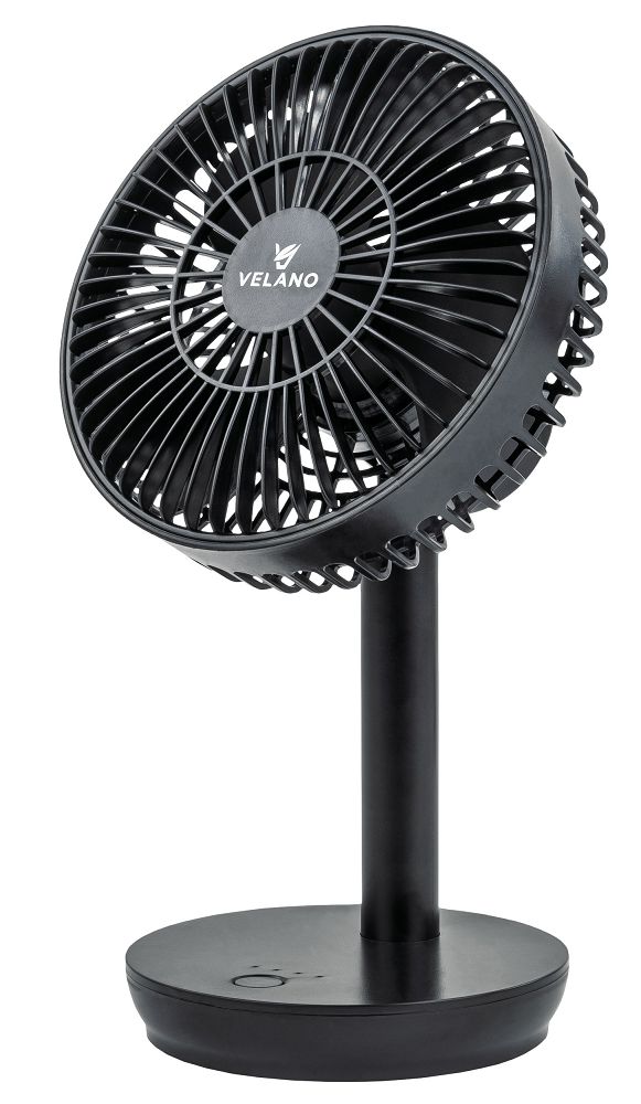 Stolní ventilátor Velano VELWEBS0009 – lithium-iontový akumulátor