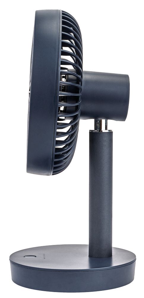 Stolní ventilátor Velano VELWEBS0018 — akumulátor a nabíjení USB-C