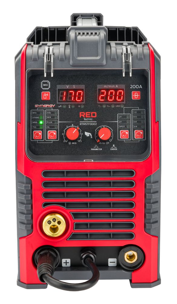 Svářečka Powermat RTMSTF0002 – ovládací panel