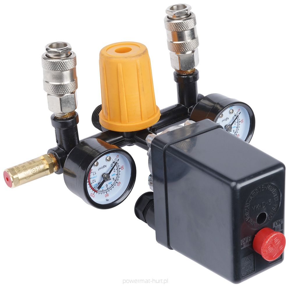 Tlakový spínač Powermat PM-KO-24T-50T-V2-WY – celkový pohled