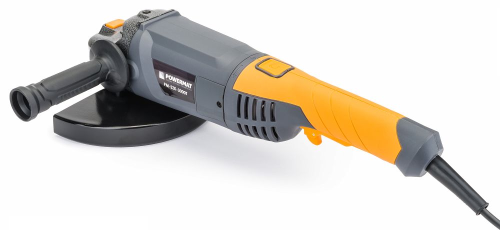 Úhlová bruska Powermat PM-SZK-3000T – nastavitelná rukojeť
