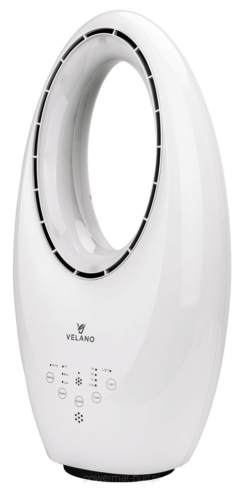 Ventilátor bezlopatkový Velano VELWEB0001 – pohled zepředu