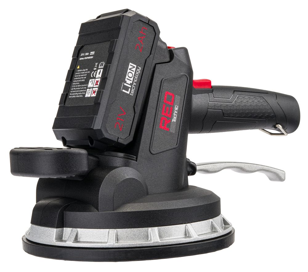 Vibrační přísavka AKU 21V Red Technic RTAPW0053 – přísavka detail