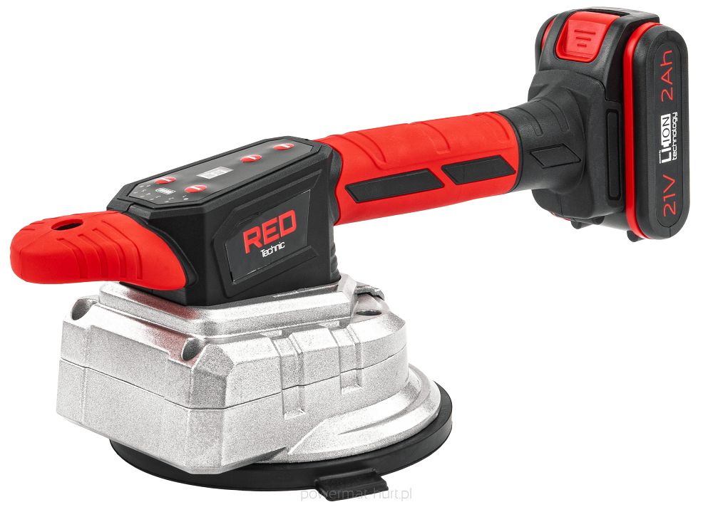 Vibrační přísavka RED Technic RTAPW0155 – celkový pohled