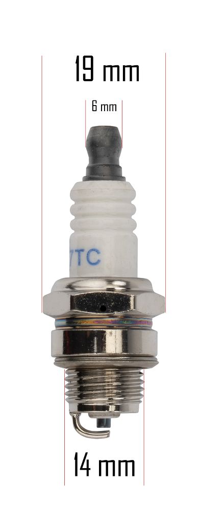 Zapalovací svíčka PM-KS-600T-SA – technické rozměry