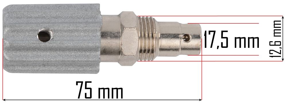 Zpětný ventil PM-PDM-1500MN-ZZ – rozměrový výkres