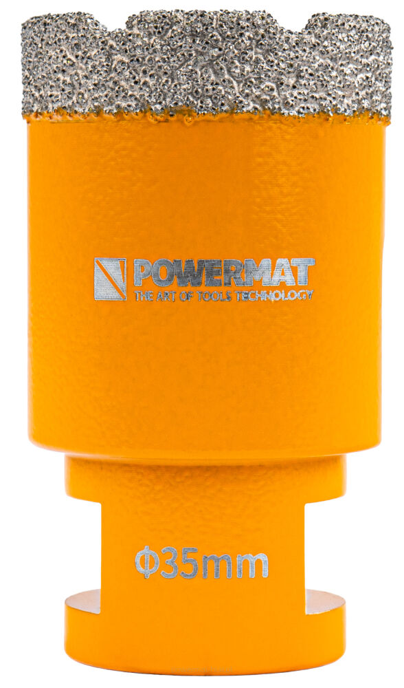 Diamantová korunka na gres 35 mm M14 Powermat – celkový pohled