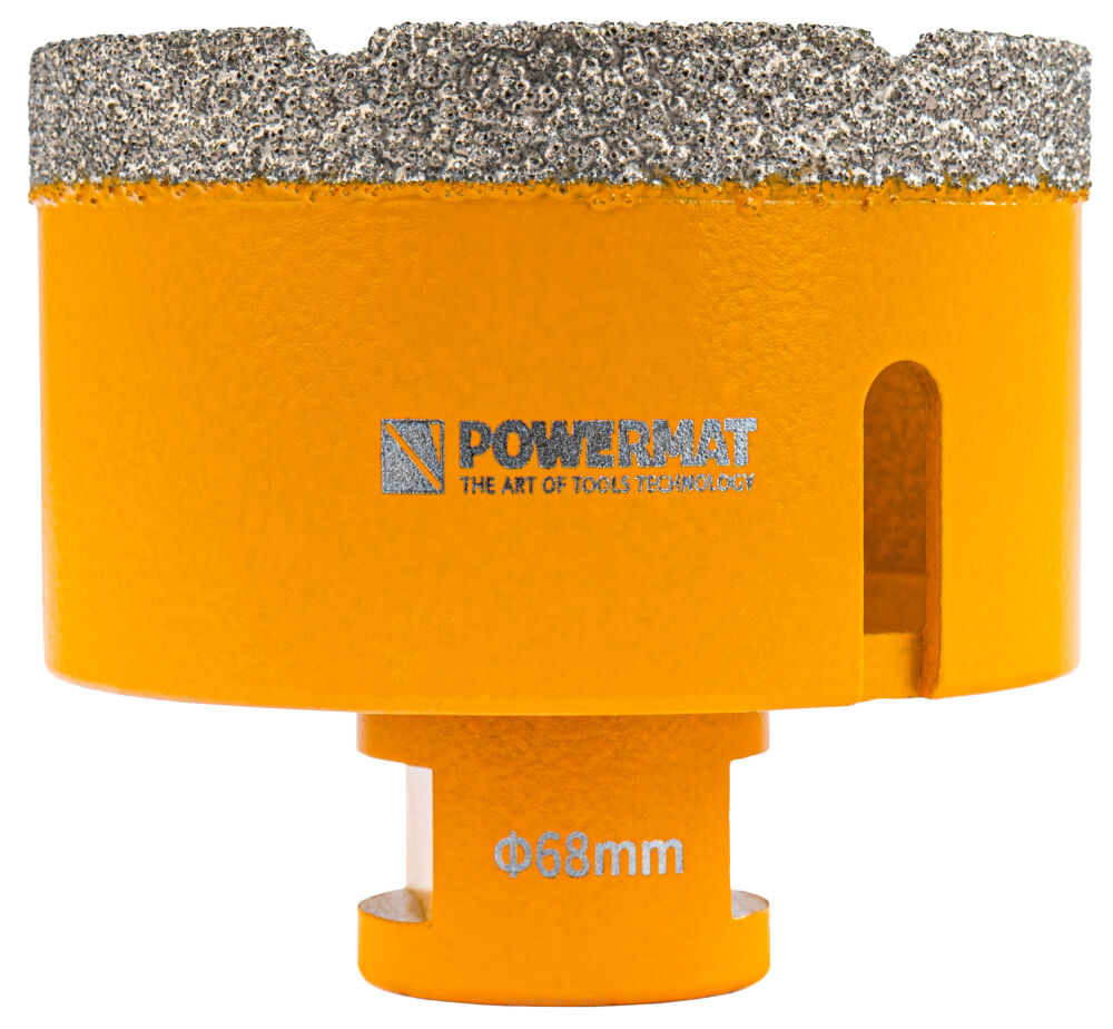 Diamantová korunka na gres 68 mm M14 — celkový pohled