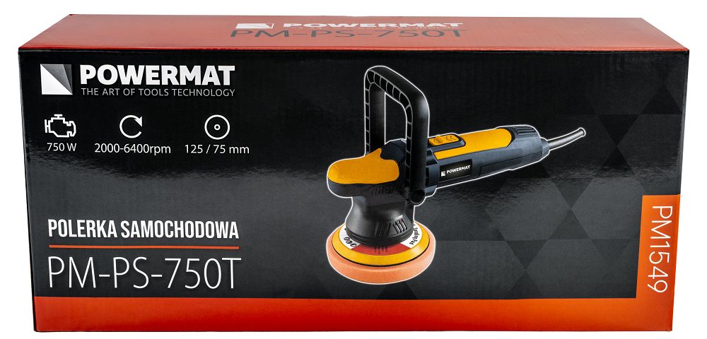 Elektrická leštička Powermat PM-PS-750T — lešticí kotouče