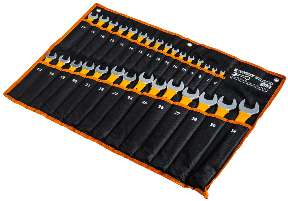 Sada klíčů Powermat PM-KPLO-30SU-PRO – detail očkové části