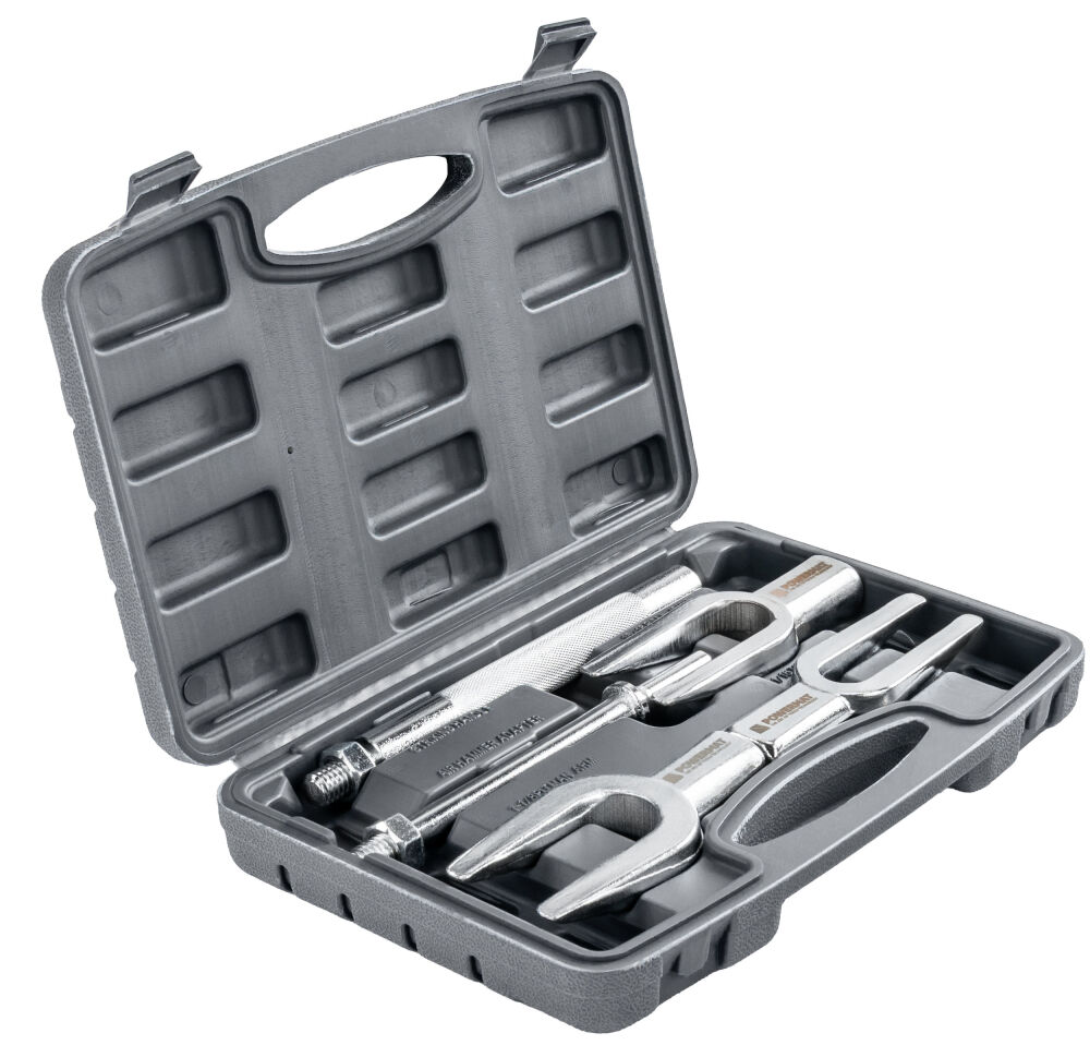 Stahovák tyček řízení PM-SSDK-5T — rukojeť a detail konstrukce