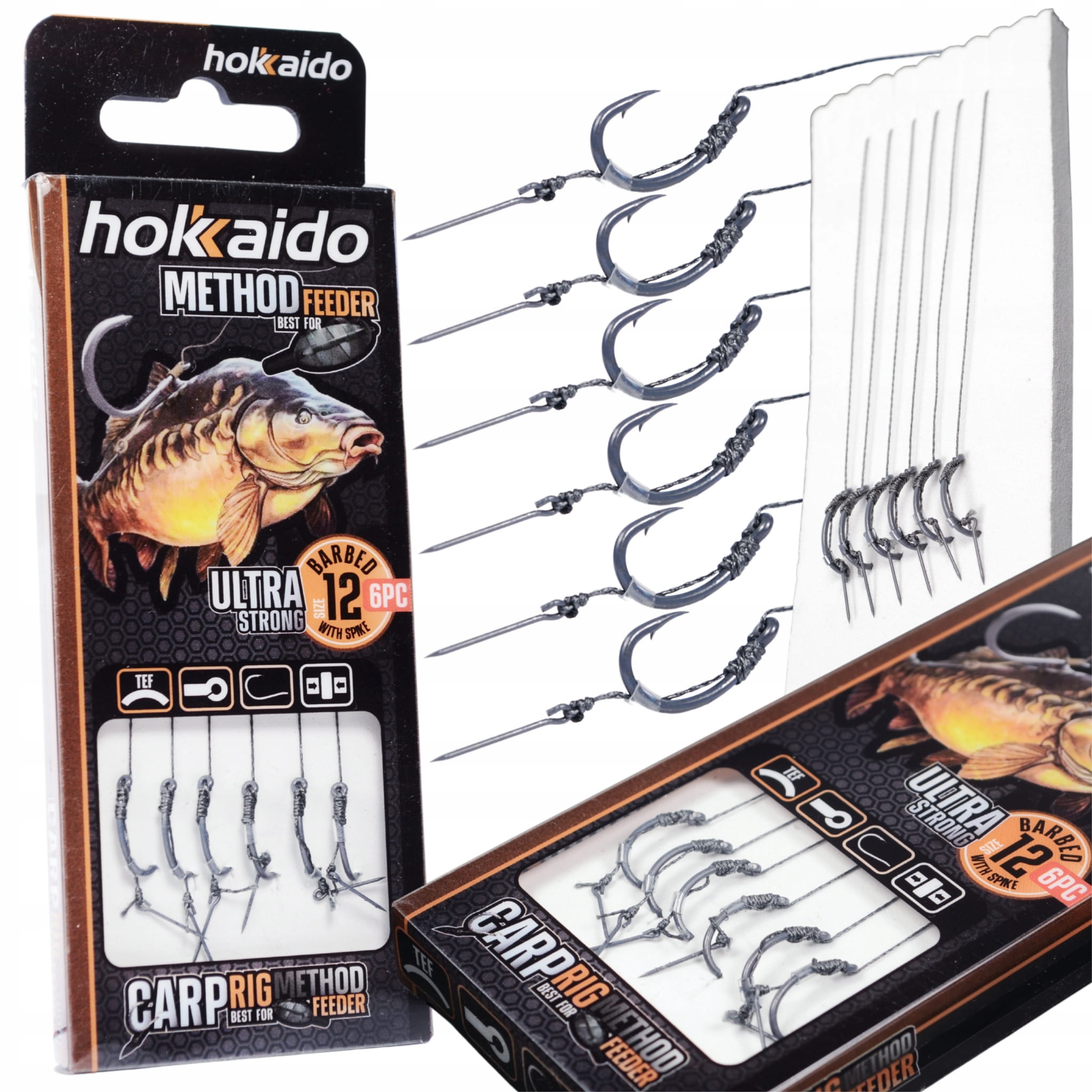 Hokkaido návazec Method Feeder háček 14 – celkový pohled