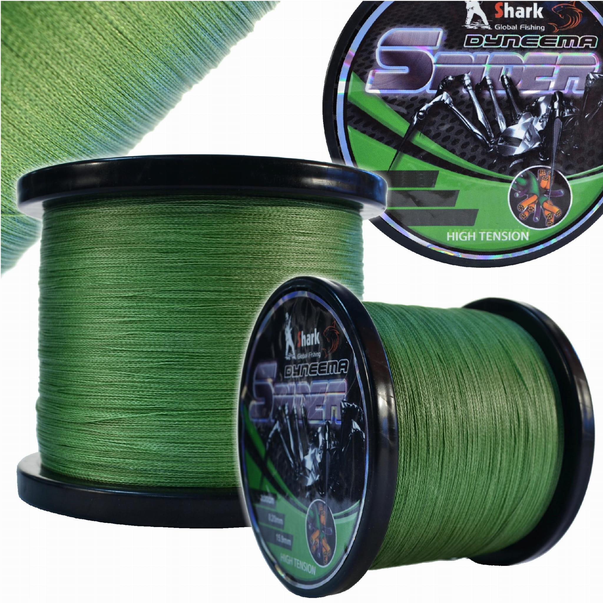 Hokkaido Dyneema Micro Tex Spider – celkový pohled na cívku 2000 m