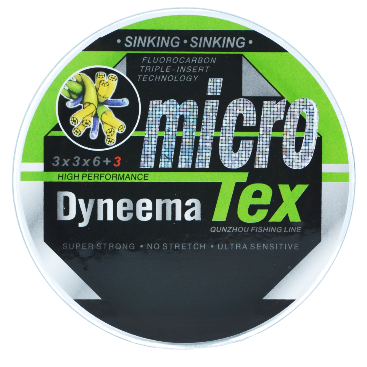 Hokkaido Micro Tex – fluorokarbonová úprava triple-insert, potápivá šňůra