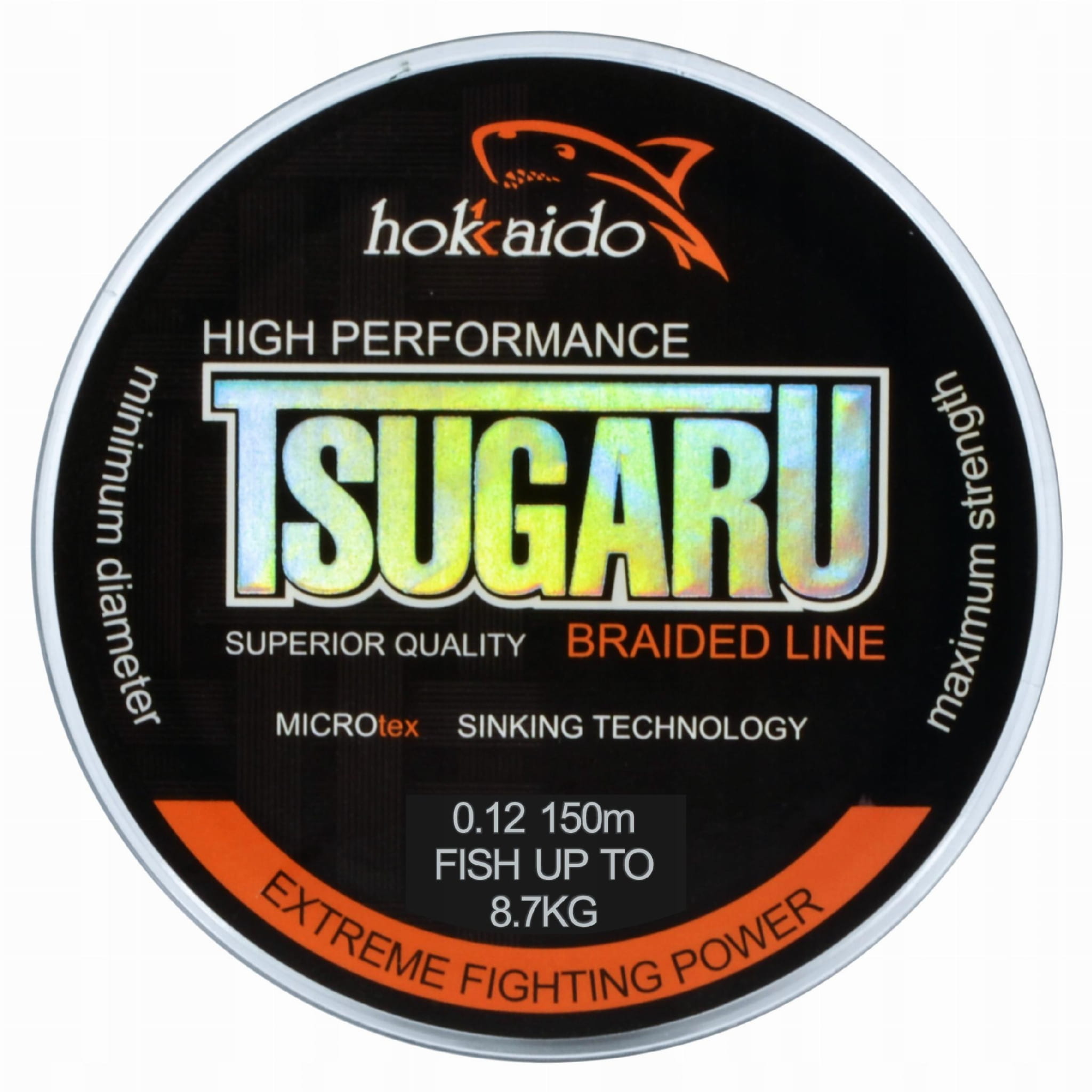 Hokkaido Tsugaru Micro Tex – detail struktury pletení šňůry