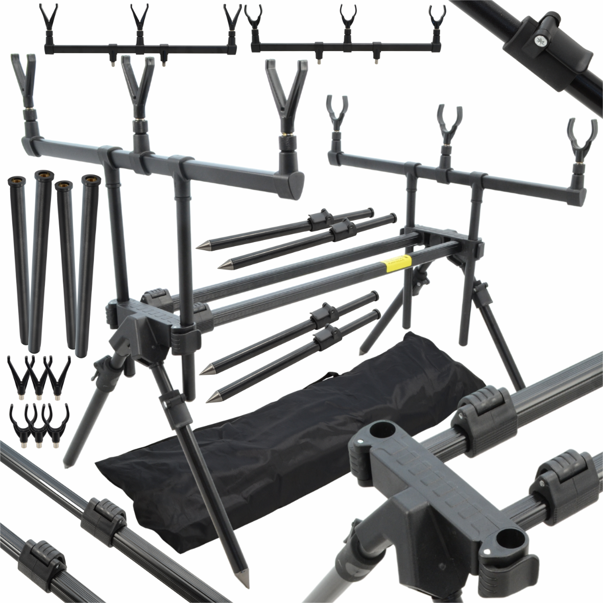 Hokkaido Rod Pod – celkový pohled na stojan
