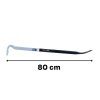 Oboustranný páčidlo 800 mm GEKO — kovaná ocel, úhel 90°