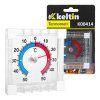 Okenní teploměr GEKO samolepiací 75×75 mm