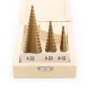 Step drills 4-32 mm, 3 pcs. kd10244