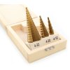 Step drills 4-32 mm, 3 pcs. kd10244