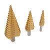 Step drills 4-32 mm, 3 pcs. kd10244