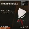 Pistole na omítky 7,5 l 1/4" kd10260