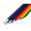 SADA BAREVNÝCH IMBUSOVÝCH KLÍČŮ HEX 9 KS KD11931