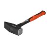 Hammer for machinists, fiberglass, 2 kg
