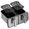 Bezolovnatá fritéza airfryer 9 l 2500 W s dvojitými komorami a lcd displejem