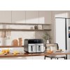 Bezolovnatá fritéza airfryer 9 l 2500 W s dvojitými komorami a lcd displejem