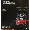 Olejový kompresor 24 l KD400