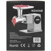 Profesionální masomlýnek premium KD4148 2500 W s dotykovým panelem a bohatým příslušenstvím