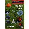 Křovinořez Midori Japan  5,2 KW + Výbava