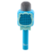 35028 3 bezdratovy bluetooth mikrofon karaoke zmena hlasu nahravani modry