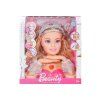 39945 7 hlava panenky pro styling s korunou doplnky