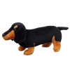 45633 3 plusovy plysovy mazlik jezevcik cerny 25cm
