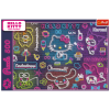 47526 7 puzzle 500 dilku neonova hello kitty trefl 37523