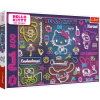 47526 4 puzzle 500 dilku neonova hello kitty trefl 37523
