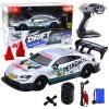 48267 4 rc zavodni drift auto stribrne 30 km h 1 16