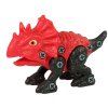 49125 6 sada dino triceratops s vejcem diy sroubovak